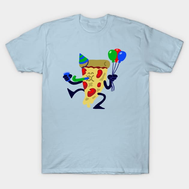 Pizza Party T-Shirt by CamelCactusCreations